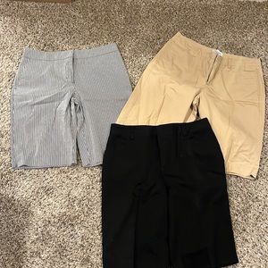 Bundle of 3 Bermuda shorts